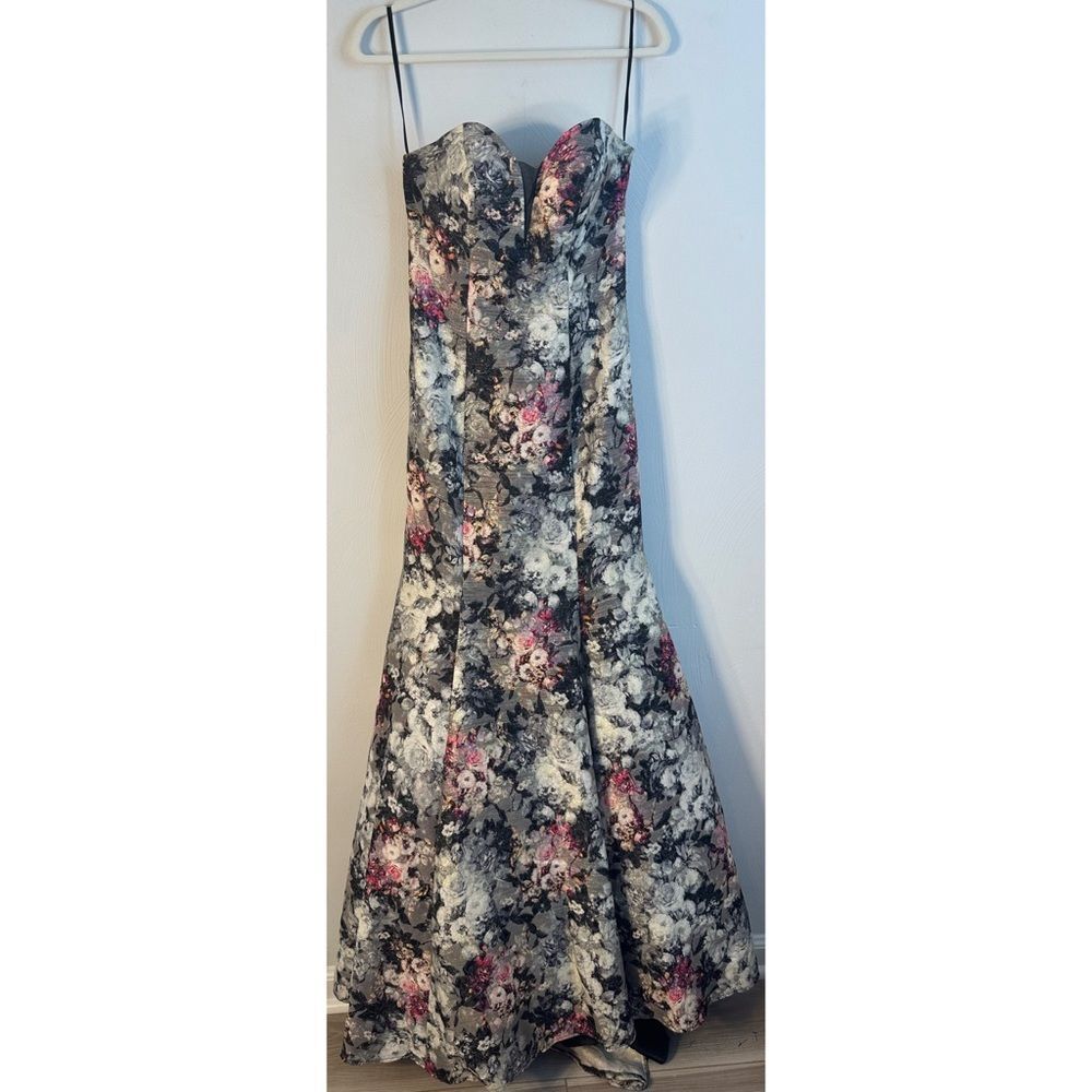 Cinderella Divine Floral Tube A Line Gown SIZE 4